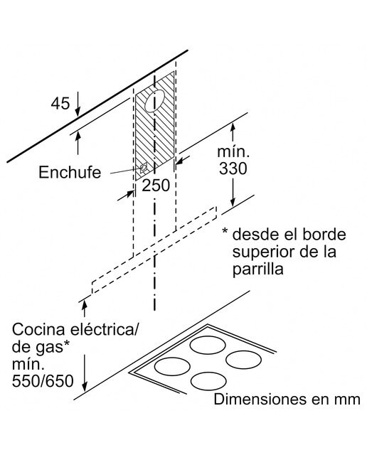 Exaustor de Parede Siemens iQ300 LC97BHM50 com 4 Velocidades e de 90 cm - Inox Inox-9