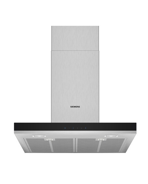 Exaustor de Parede Siemens iQ300 LC67BHM50 com Controlo Eletrónico e de 60 cm - Inox e Preto Inox/Preto-1