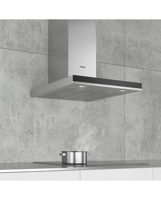 Exaustor de Parede Siemens iQ300 LC67BHM50 com Controlo Eletrónico e de 60 cm - Inox e Preto Inox/Preto-3