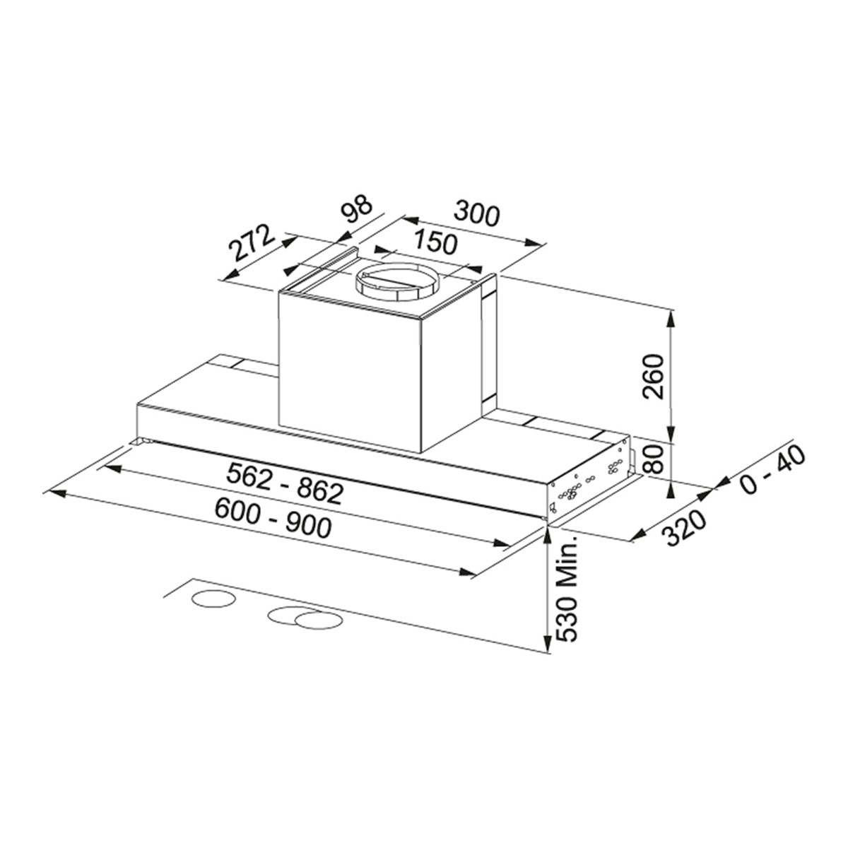 Grupo filtrante Mepamsa 3 velocidades - Discret 60 Inox Inox-2