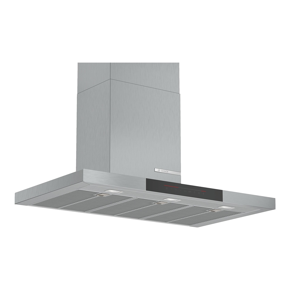 Campana decorativa Bosch 5 niveles de extracción - DWB97JP50 Acero Inox-1