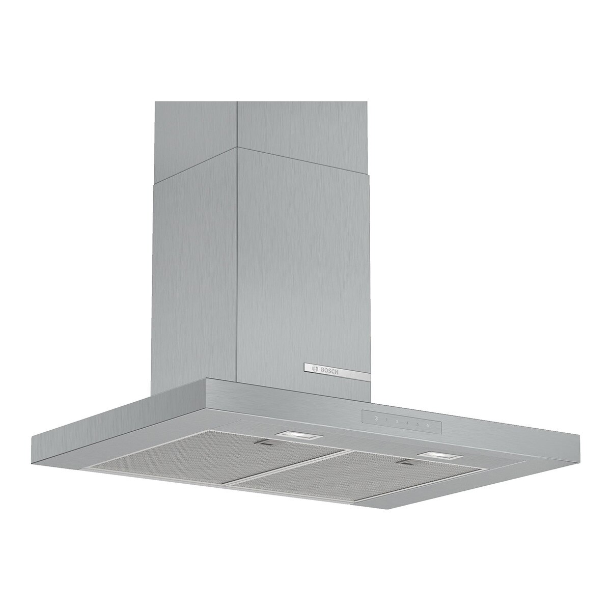 Campana decorativa Bosch 4 niveles de extracción - DWB77CM50 Acero Inox-1