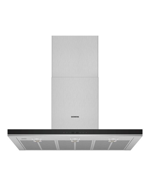 Imagem 0 de Exaustor de Parede Siemens iQ700 LC91BUR50 Home Connect de 5 Velocidades e de 90 cm - Inox