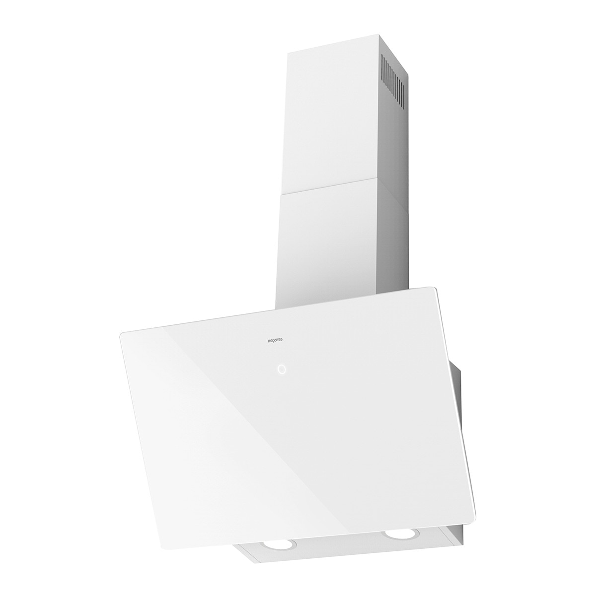 Campana decorativa Mepamsa aspiración perimetral - Línea 90 - Cristal blanco Cristal blanco-1