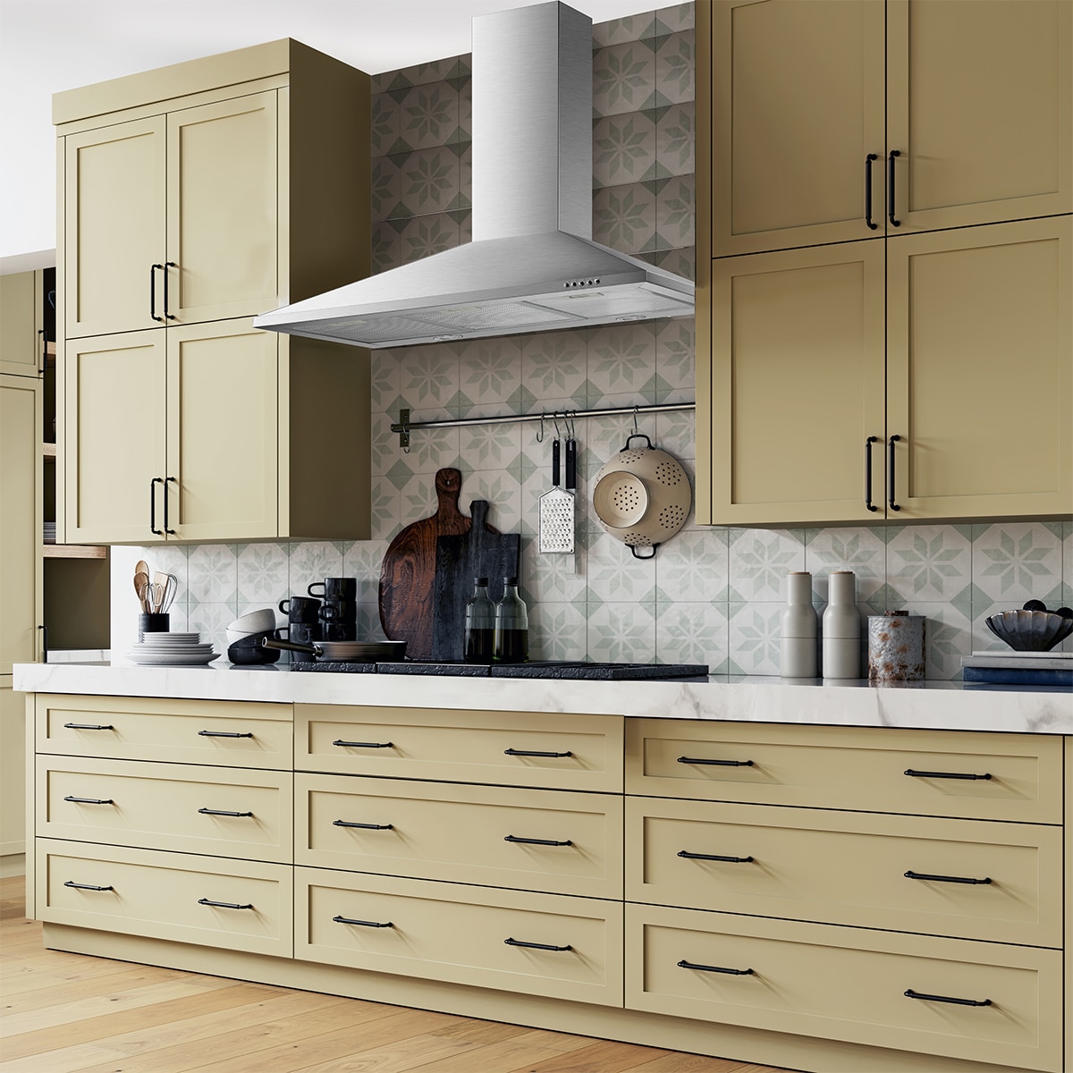 Campana decorativa Mepamsa 3 velocidades - Pirámide Plus 90 Inox-3