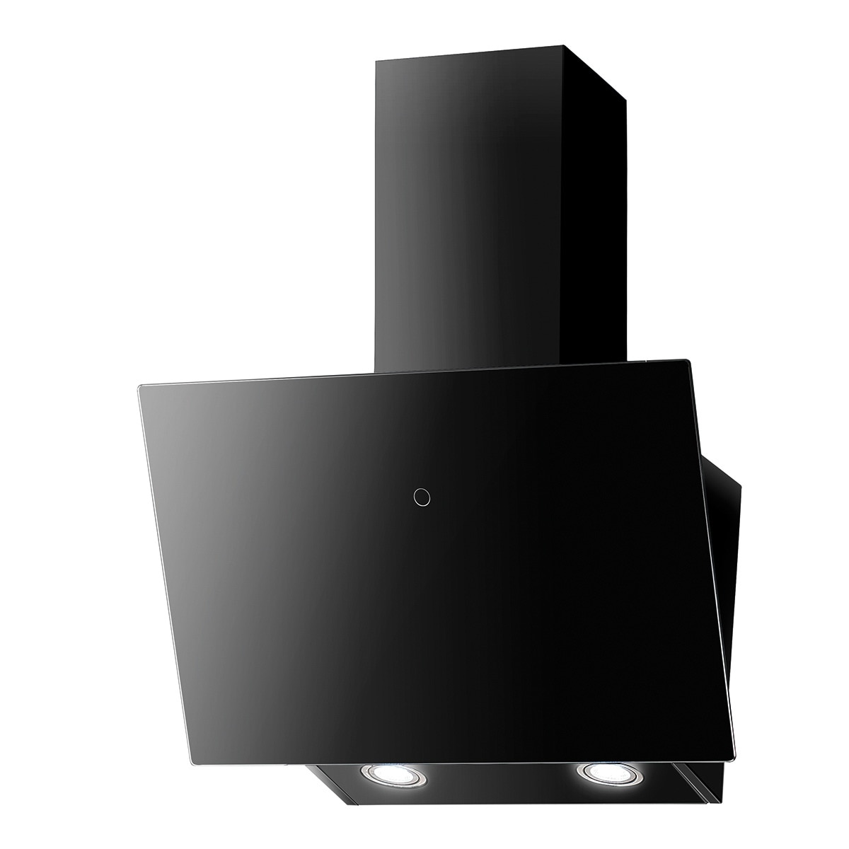 Imagen 0 de Campana decorativa Mepamsa aspiración perimetral - Cuadro 60 Cristal Negro