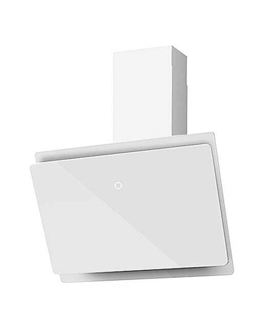 Imagen 0 de Campana decorativa Mepamsa aspiración perimetral e inferior - Luna Plus cristal blanco 90