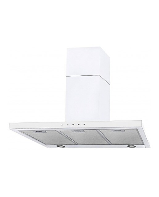 Mepamsa - Campana decorativa Mepamsa panel de control Soft Touch - Silueta XLA blanco 90.