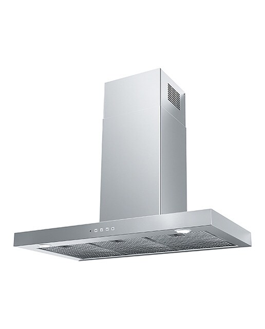 Campana decorativa Franke mandos Soft Touch Format- FDF EV8 90 XS Acero Inox-1