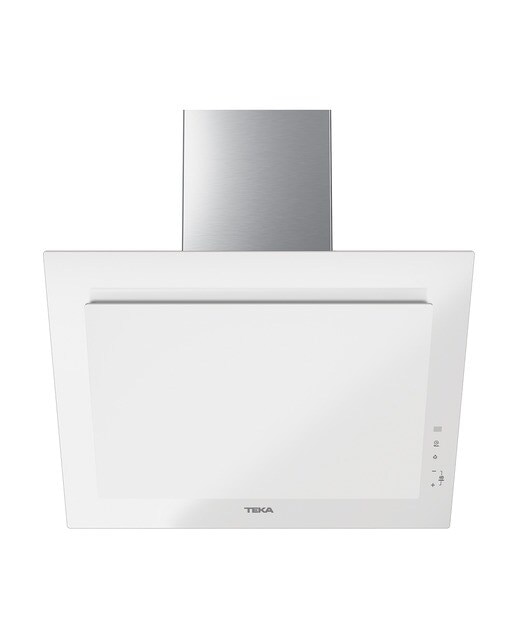 Campana decorativa Teka sistema de aspiración perimetral - DVT 68660 TBSWH Cristal blanco-1