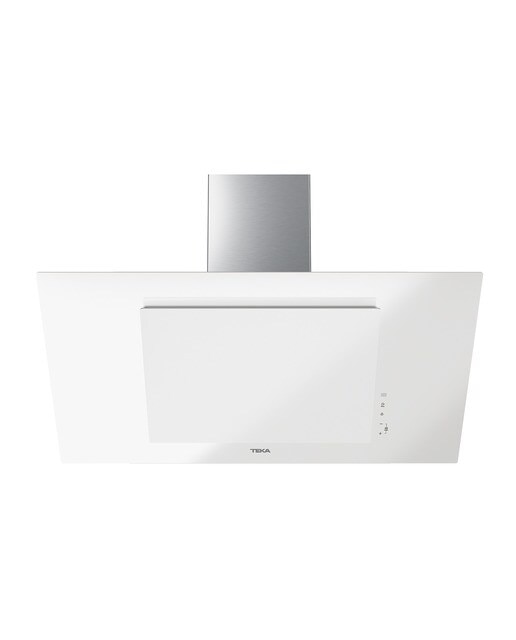 Exaustor de Parede Teka DVT 98660 WH Aspiração Perimetral e Motor EcoPower com 4 Velocidades e de 90 cm - Branco Cristal branco-1