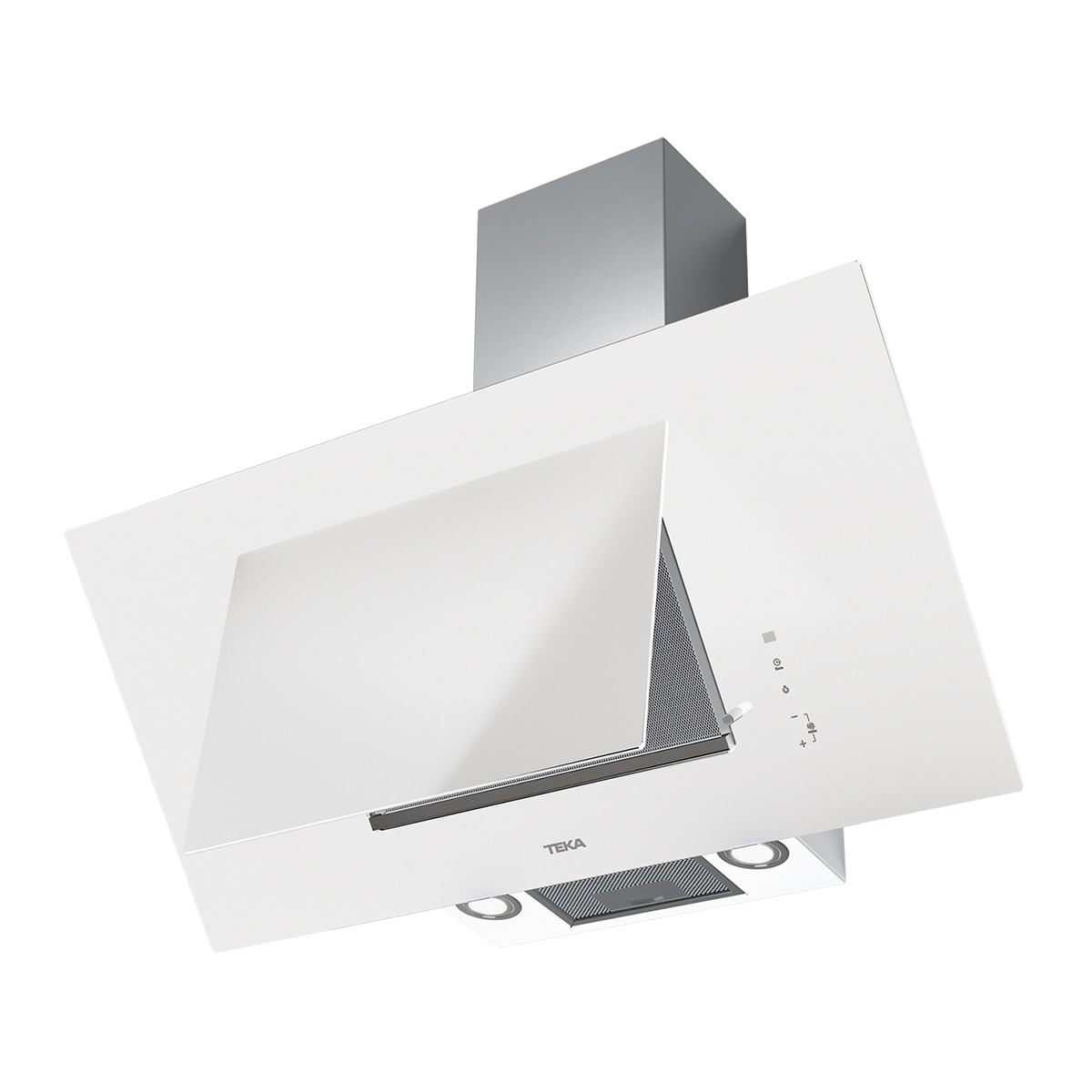 Exaustor de Parede Teka DVT 98660 WH Aspiração Perimetral e Motor EcoPower com 4 Velocidades e de 90 cm - Branco Cristal branco-2