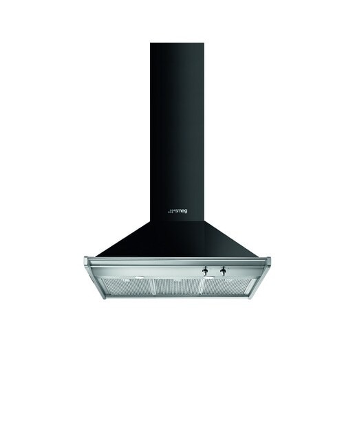 Smeg - Campana decorativa Smeg 4 velocidades - KD90HNE.