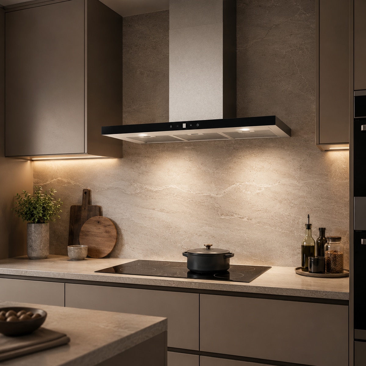 Exaustor de Parede Midea MH90B4300B-ES com 4 Níveis de Potência e de 90 cm - Inox Inox-7