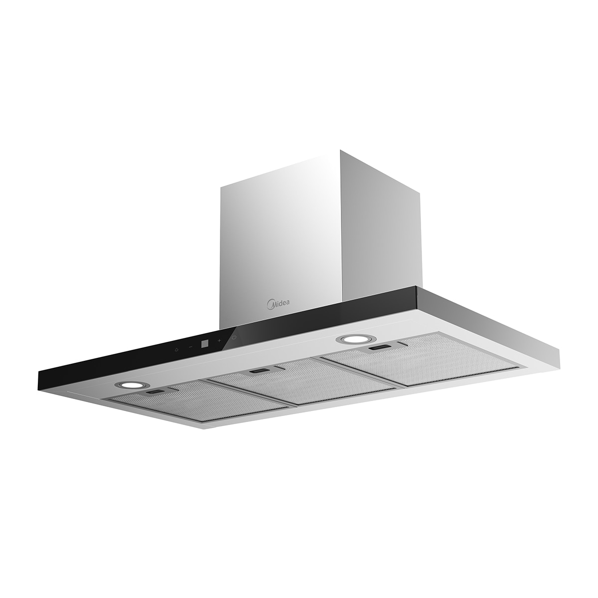 Exaustor de Parede Midea MH90B4300B-ES com 4 Níveis de Potência e de 90 cm - Inox Inox-9