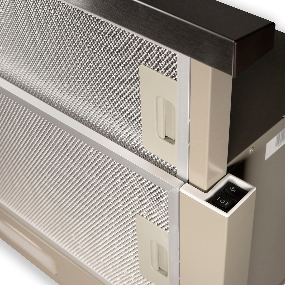 Exaustor Telescópico Encastrável Midea MH60T2200X-ES de 2 Níveis de Potência e de 60 cm - Inox Inox-9