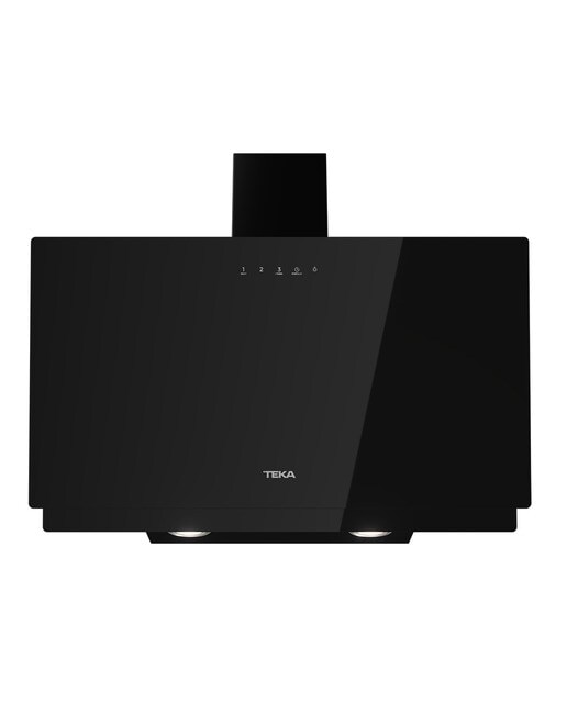Exaustor de Parede Teka DVN 77050 TTC BK Aspiração Perimetral e Touch Control com 4 Velocidades e de 70 cm - Vidro Preto Vidro preto-1