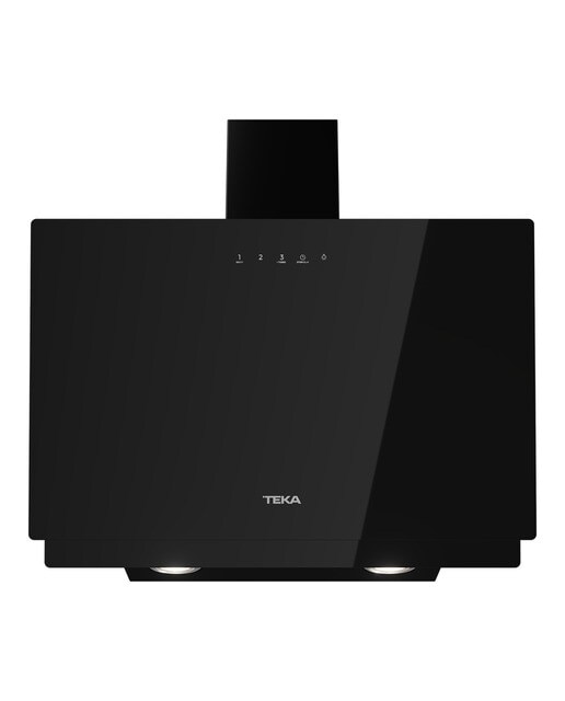 Exaustor de Parede Teka DVN 67050 TTC BK Aspiração Perimetral e Touch Control com 4 Velocidades e de 60 cm - Vidro Preto Vidro preto-1