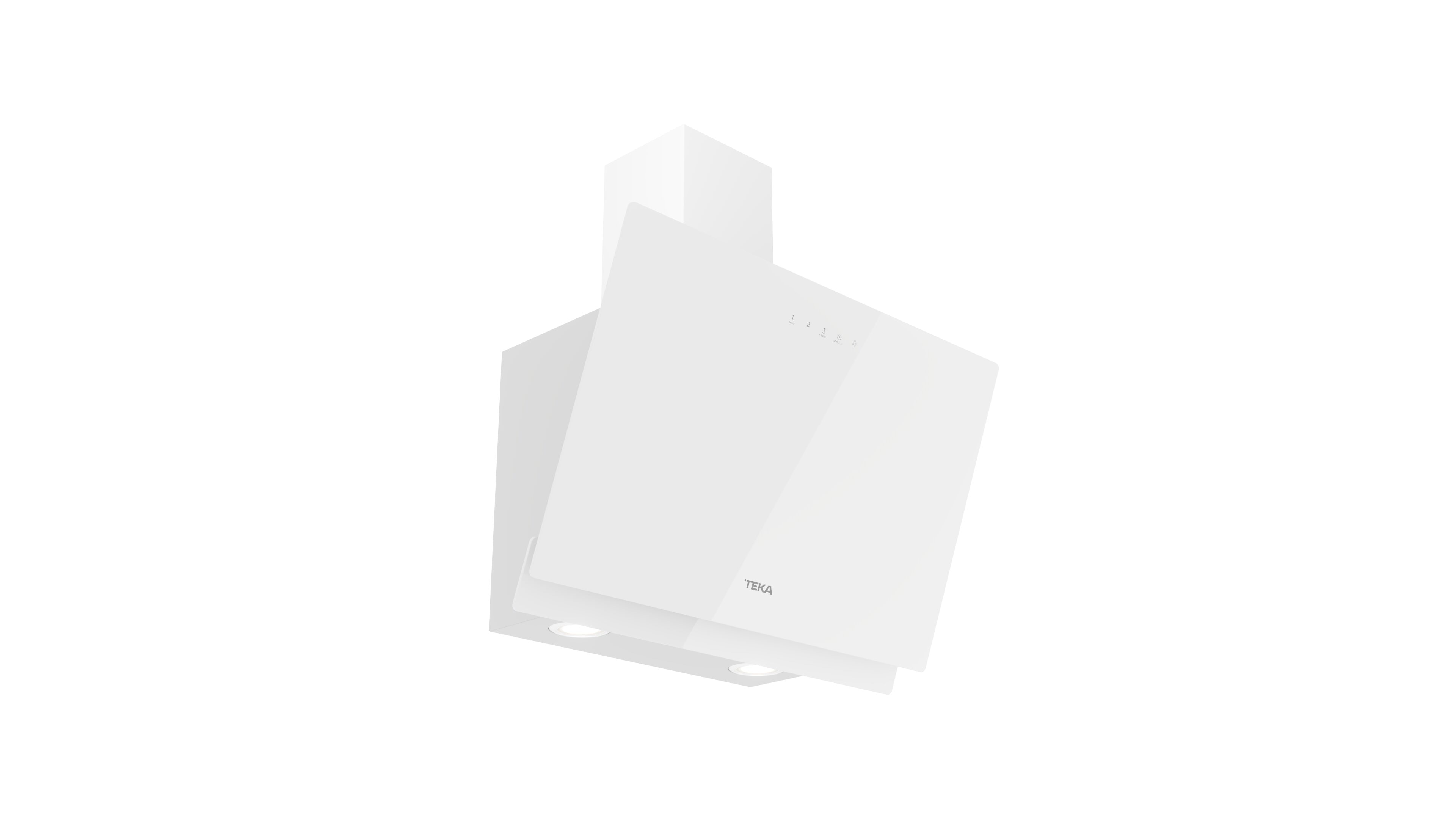 Exaustor de Parede Teka DVN 67050TTC WH Aspiração Perimetral com 4 Velocidades e de 60 cm - Branco Cristal branco-2