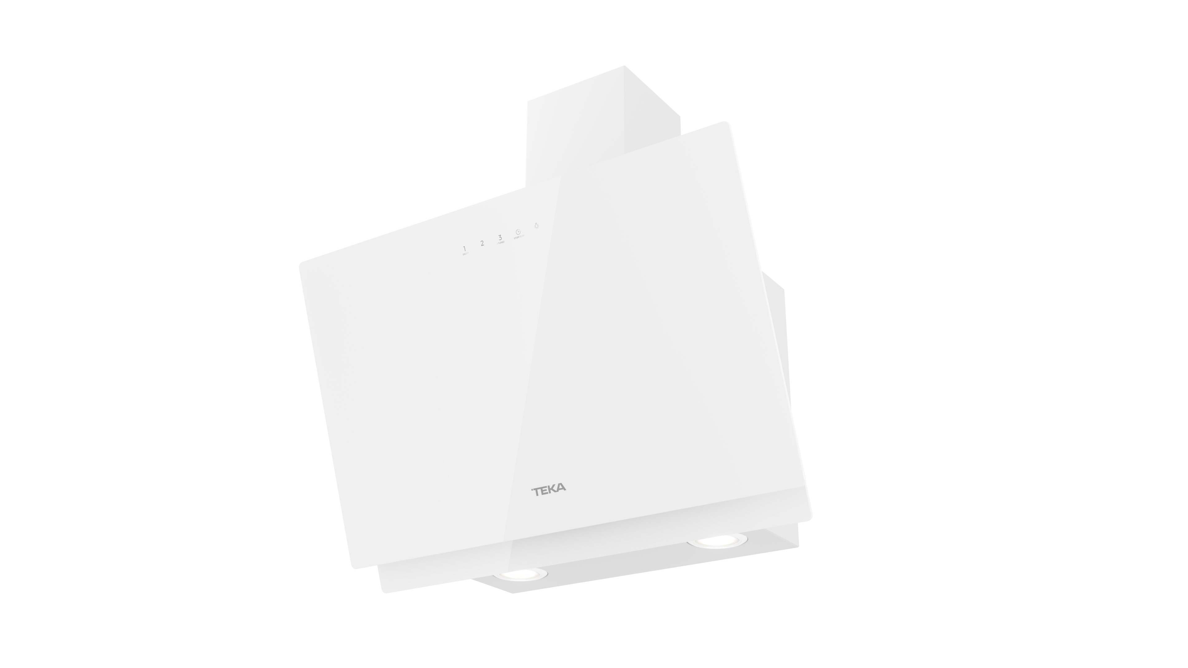 Exaustor de Parede Teka DVN 67050TTC WH Aspiração Perimetral com 4 Velocidades e de 60 cm - Branco Cristal branco-3