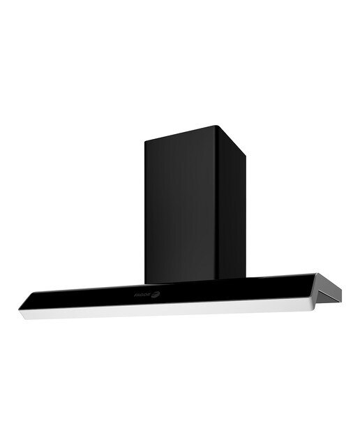 Exaustor de Parede Fagor 3CFB-900N com 4 Níveis de Potência e de 90 cm - Preto Preto-1