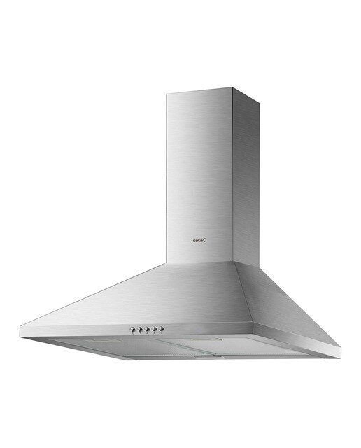 Campana decorativa Cata 3 niveles de extracción - CAMPANA, OMEGA Inox-1