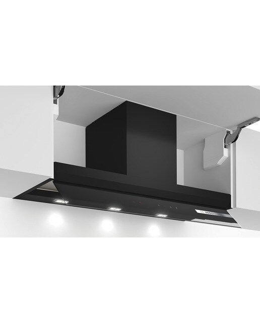Exaustor de Parede Bosch Série 6 Design Integrado DBB97AM60 com 4 Velocidades e de 90 cm - Preto Vidro preto-4
