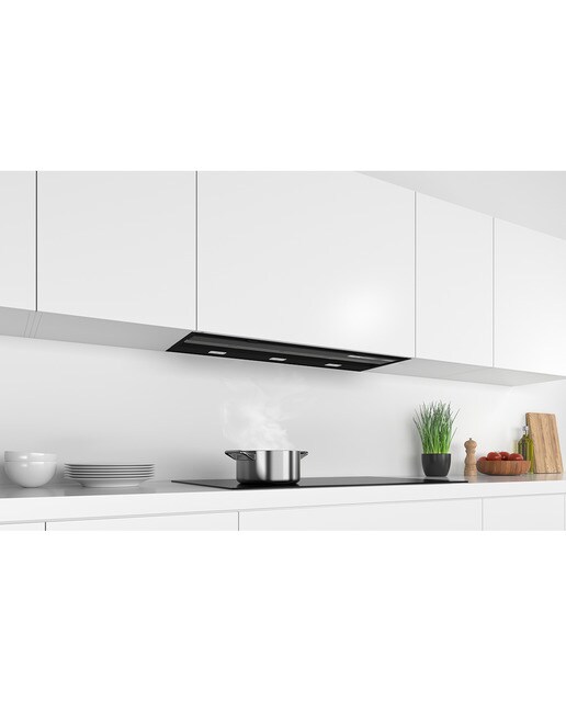Exaustor de Parede Bosch Série 6 Design Integrado DBB97AM60 com 4 Velocidades e de 90 cm - Preto Vidro preto-7