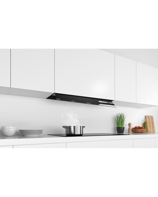 Exaustor de Parede Bosch Série 6 Design Integrado DBB97AM60 com 4 Velocidades e de 90 cm - Preto Vidro preto-8