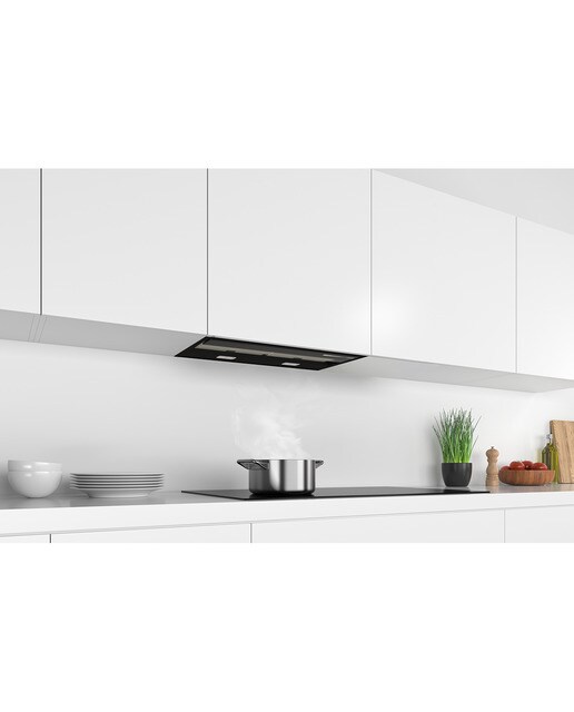 Exaustor de Parede Bosch Série 6 Design Integrado DBB67AM60 com 4 Velocidades e de 60 cm - Vidro Preto Vidro preto-7