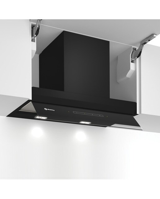 Exaustor de Filtragem Balay 3BD967GN com 4 Níveis de Extração e de 59,7 cm - Preto Aço inoxidável-3