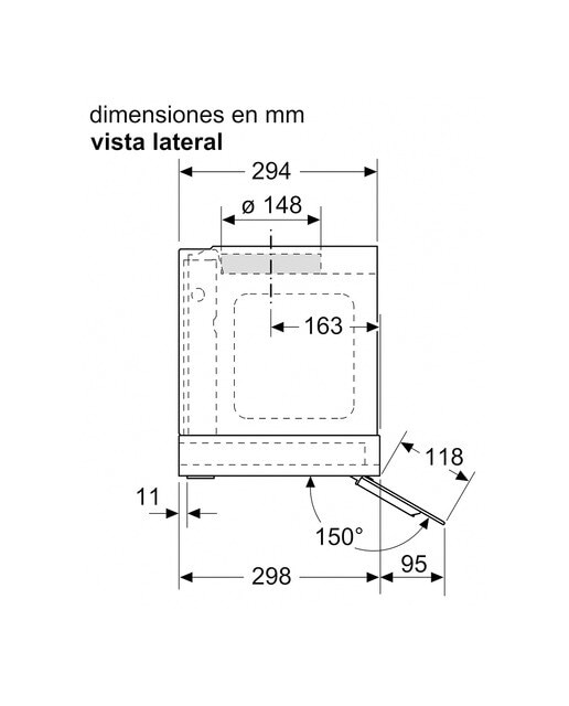 Exaustor de Filtragem Balay 3BD997GN com 4 Níveis de Extração e de 89,7 cm - Preto Preto-10