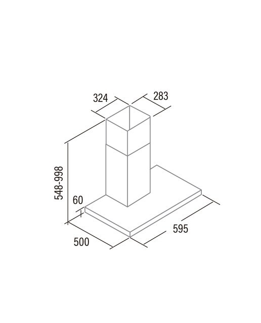 Exaustor de Parede Cata ST-6000 X com 3 Níveis de Extração e de 60 cm - Inox Inox-2