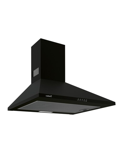 Exaustor de Parede Cata OMEGA II 600 BK com 3 Níveis de Extração e de 60 cm - Preto Preto-4