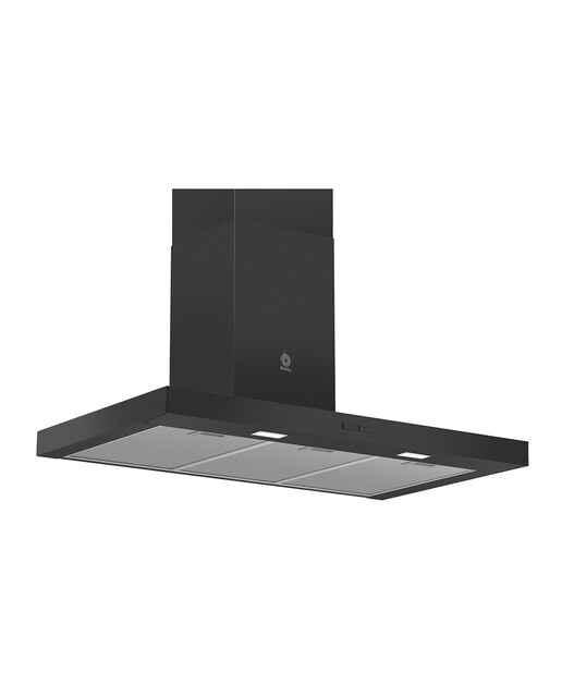 Exaustor de Parede Balay 3BC096MN com 3 Velocidades e de 90 cm - Preto Preto-1