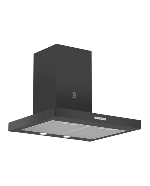 Exaustor de Parede Balay 3BC065MN com 3 Velocidades e de 60 cm - Preto Preto-1