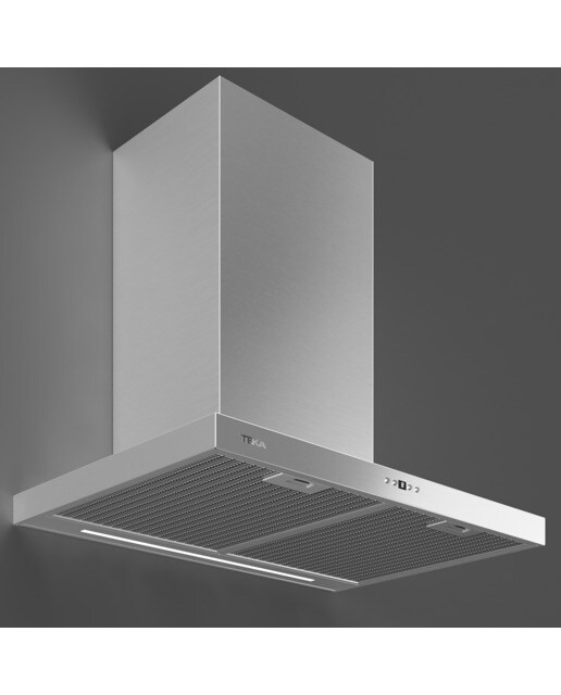 Campana decorativa Teka con 3 velocidades + 1 intensiva y temporizador - DSH 786 INOX Acero Inox-6