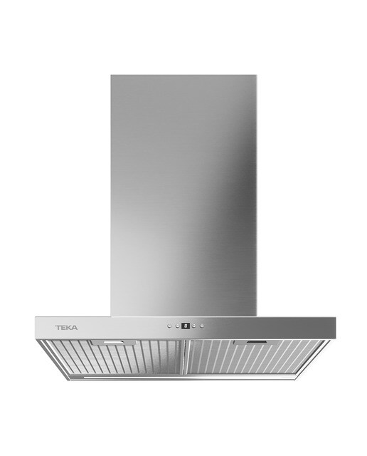 Teka - Campana decorativa Teka con 3 velocidades + 1 intensiva - DSH 686 INOX.