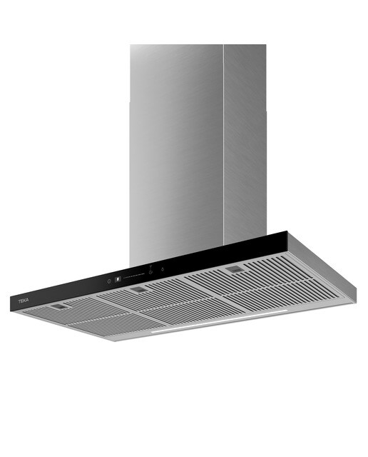Exaustor de Parede Teka DHP 98760CONECT de 3 Velocidades + 2 Intensivas e de 90 cm - Inox e Preto Inox/Preto-4