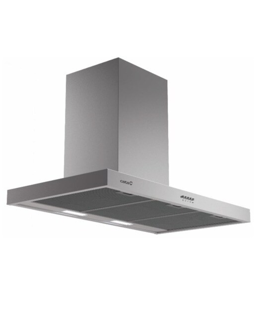 Exaustor de Parede Cata S PLUS 9010 X com 3 Níveis de Extração e de 90 cm - Inox Inox-1