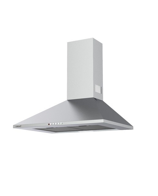 Exaustor de Parede Cata OMEGA 700 X /M com 3 Níveis de Extração e de 70 cm - Inox Inox-1