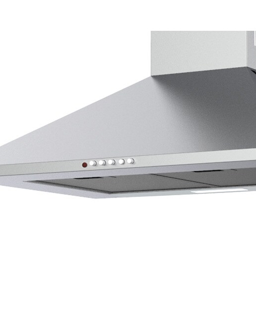 Exaustor de Parede Cata OMEGA 700 X /M com 3 Níveis de Extração e de 70 cm - Inox Inox-3