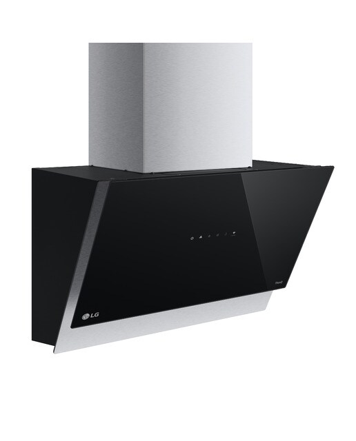 Exaustor de Parede LG HCEZ2428B com 3 Níveis de Extração e de 60 cm - Inox e Preto Preto-3