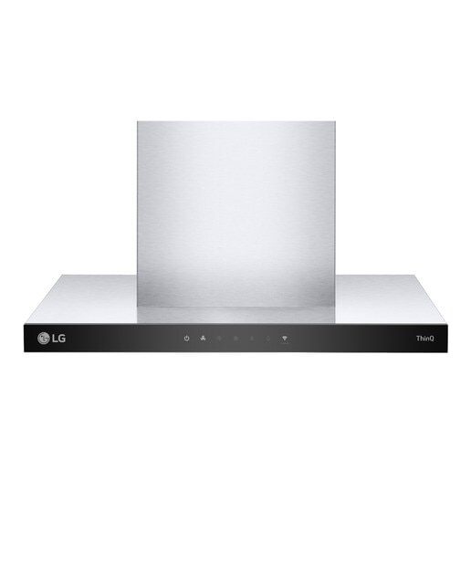 Exaustor de Parede LG HCEZ2426S com 3 Níveis de Extração + Boost e de 60 cm - Inox e Preto Inox/Preto-3