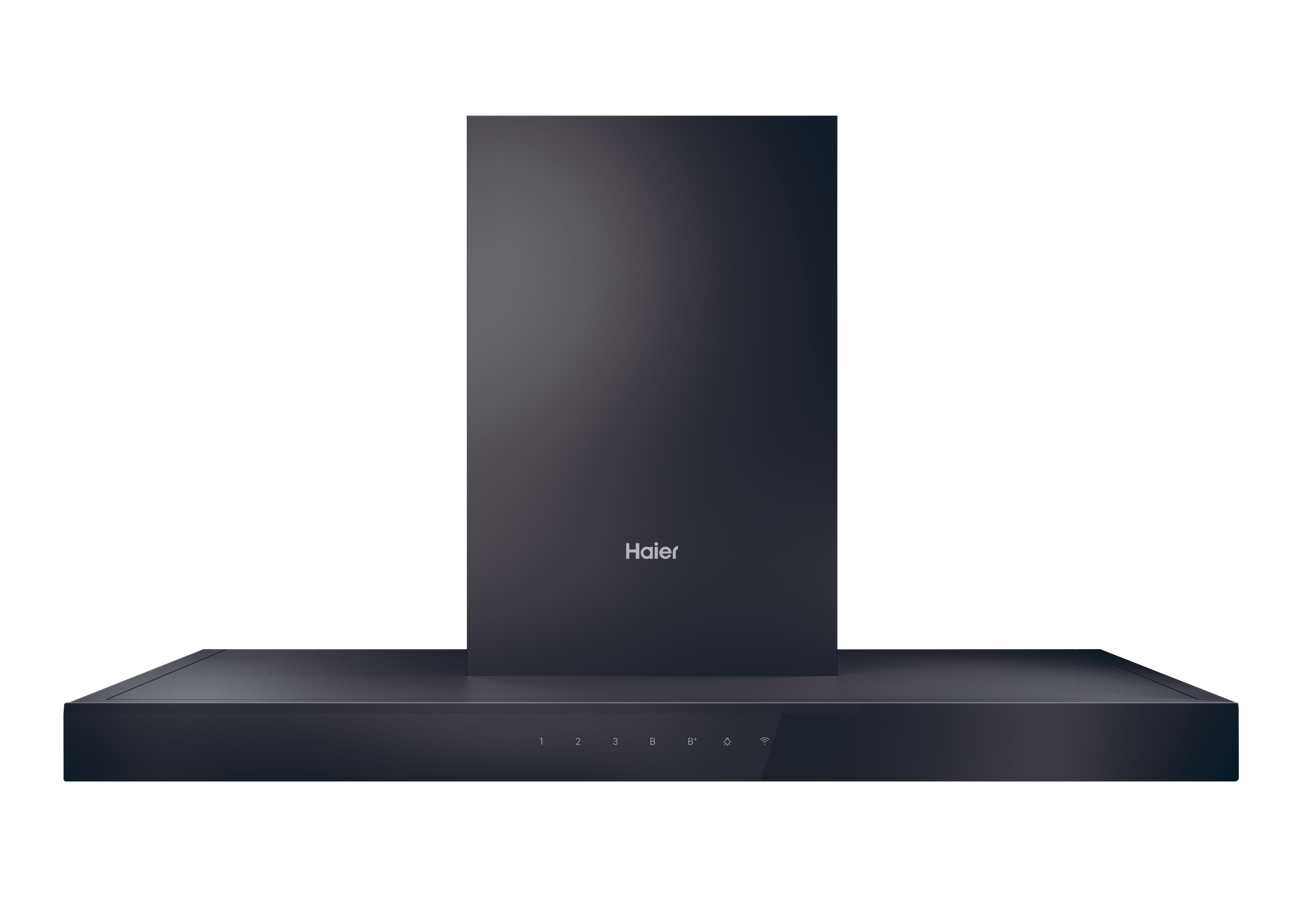 Exaustor de Parede Haier HATS9CBS4BWIFI de 5 Velocidades e de 90 cm - Preto Preto-2
