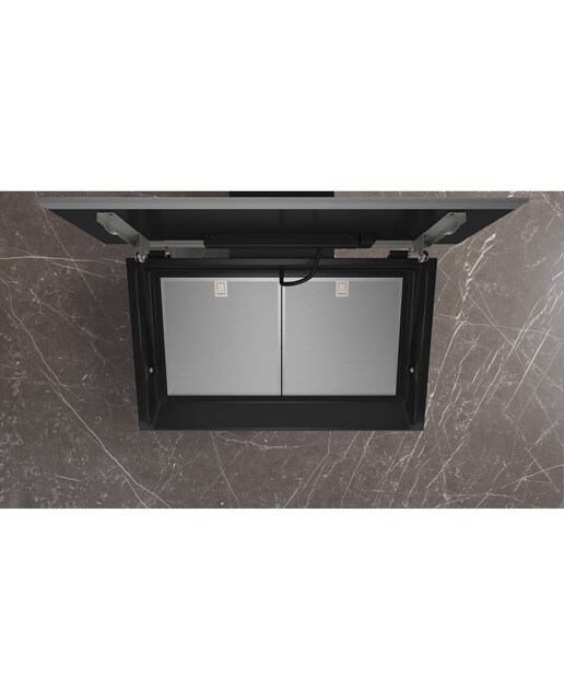Campana decorativa Siemens con 3 niveles de extracción + 2 intensivas - LC91KLT60 Negro-5