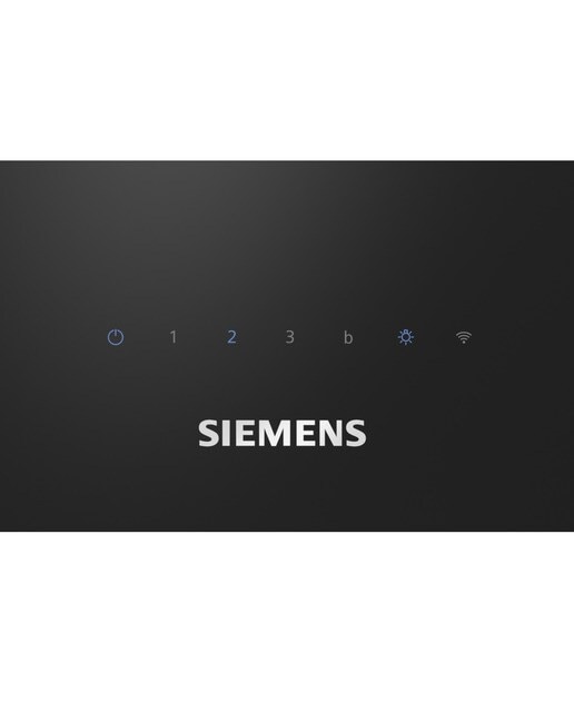 Campana decorativa Siemens con 3 niveles de extracción+ intensiva - LC87KFN60 Negro-3