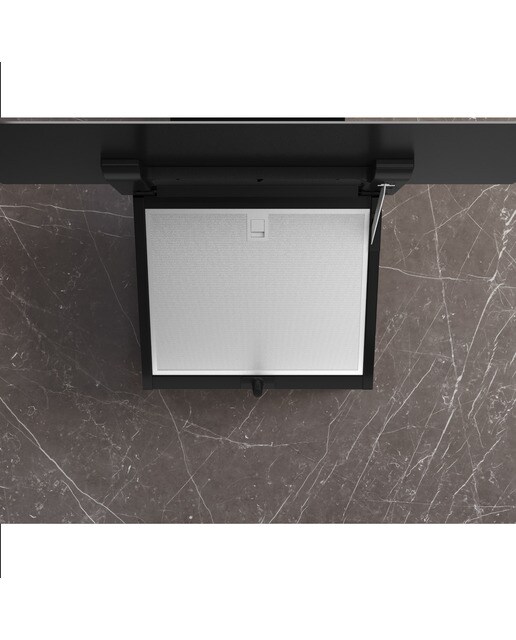 Campana decorativa Siemens con 3 niveles de extracción+ intensiva - LC87KFN60 Negro-6