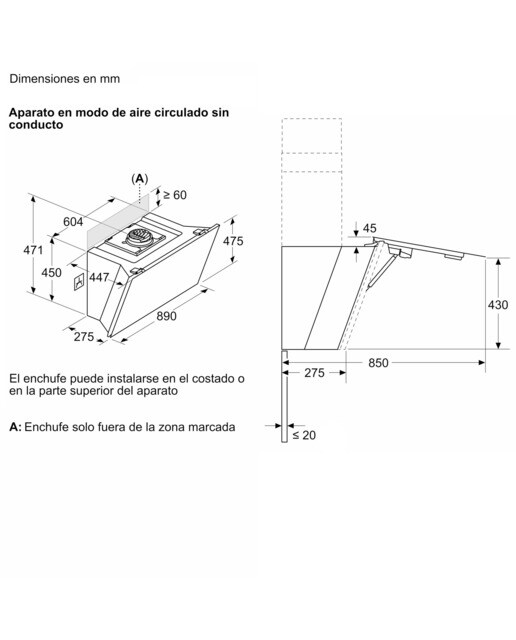 Exaustor de Parede Bosch Serie 8 DWK91LT20 de 3 Velocidades + 2 Intensivas e de 90 cm - Branco Cristal branco-2