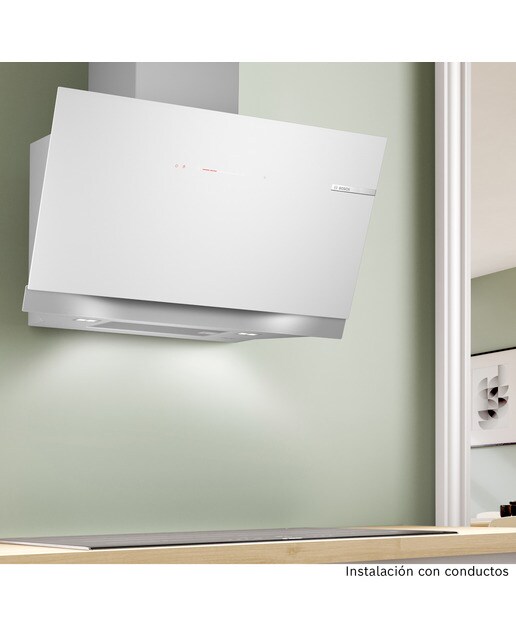 Exaustor de Parede Bosch Serie 8 DWK91LT20 de 3 Velocidades + 2 Intensivas e de 90 cm - Branco Cristal branco-3